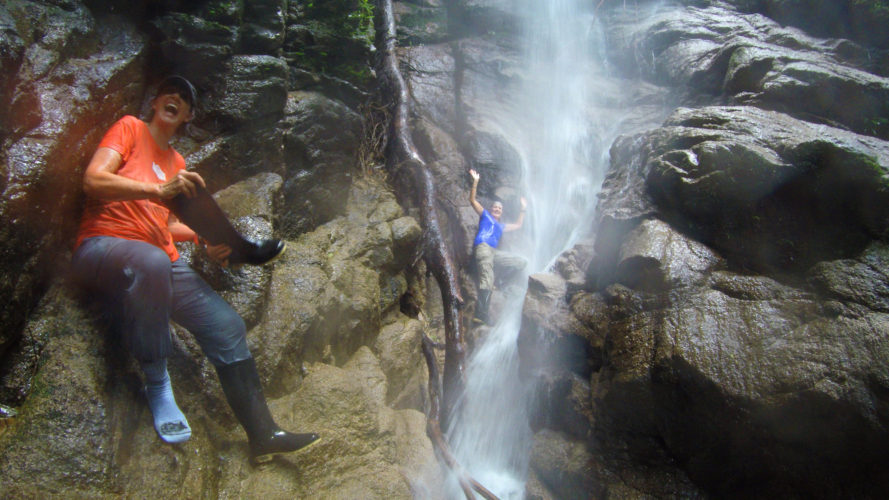 Waterfall Climbing in Ecuador