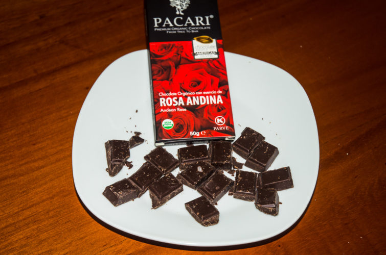 Andean Rose flavor Chocolate from Pacari
