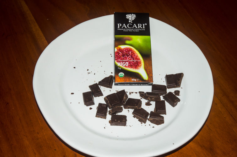 Pacari Fig flavor Chocolate