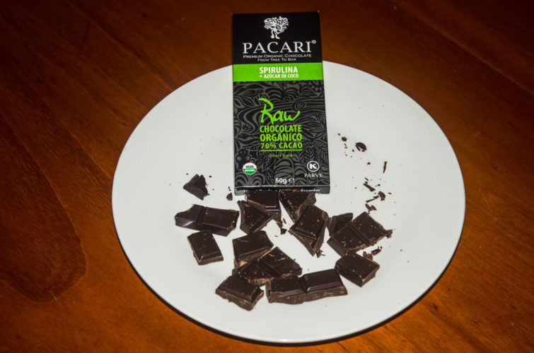 Pacari 70% Cacao with Spirulina and Coco Sugar
