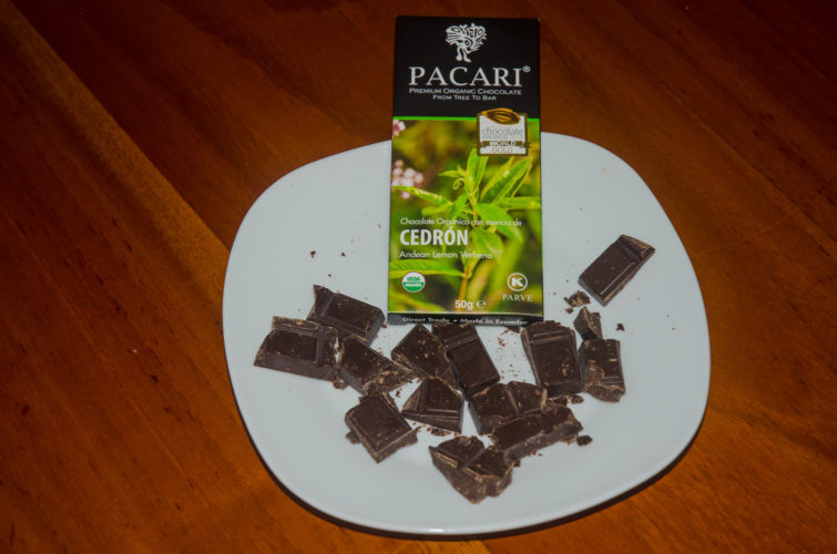 Andean Lemon Verbena flavor Chocolate from Pacari