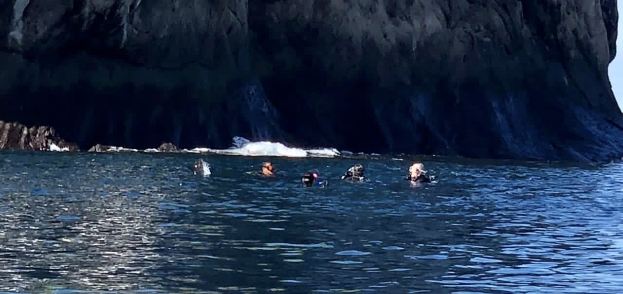 Kicker rock snorkel in galapagos land tour
