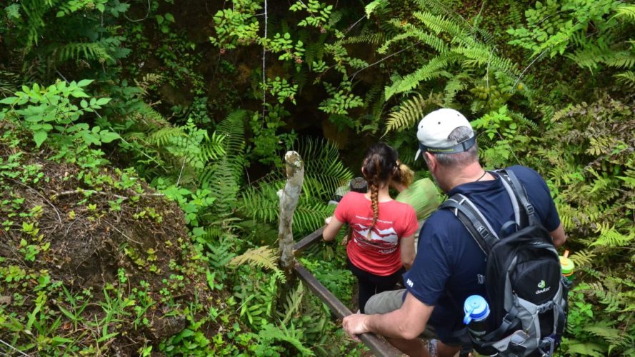 Galapagos sustainable tour land based tour - santa cruz el chato rach guided tour