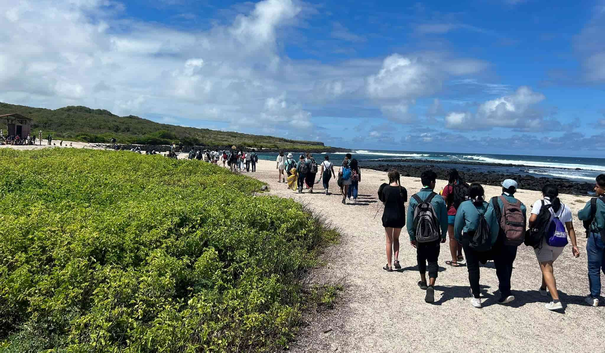 Galapagos Student Trip Conservation Project