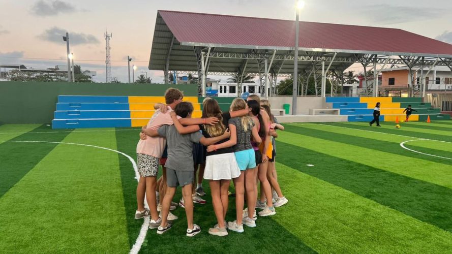 Educational Travel Students Connecting with Local Culture Trough Sport