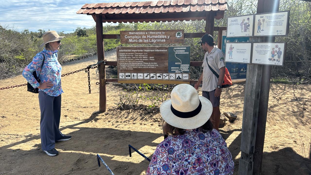 Accessible tour in the Galápagos Islands, part of a wheelchair-accessible Galápagos tour