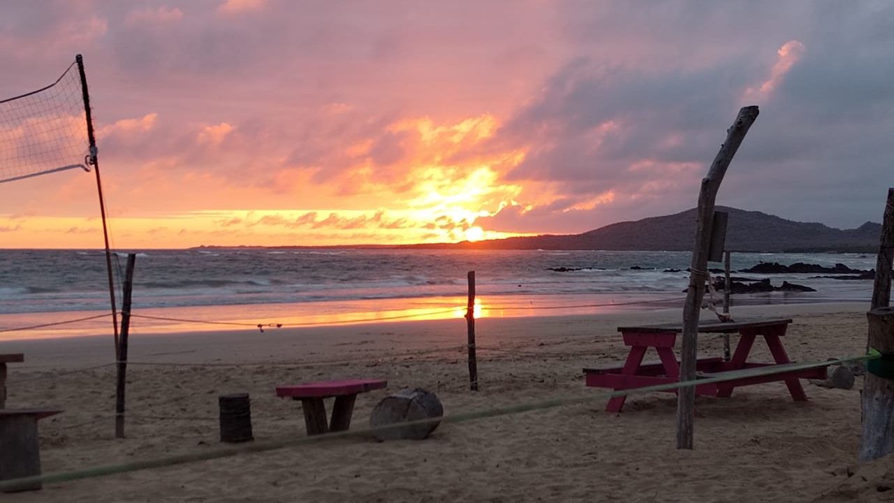 Isabela Island Galapagos Sunset _ Land-Based Galapagos Sustainable Tour