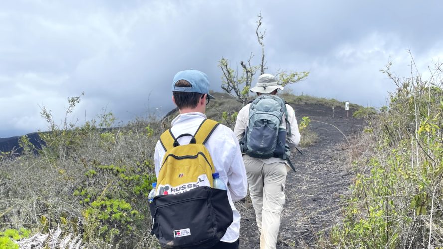 educational student tours - Galapagos Islands Volcano Hike
