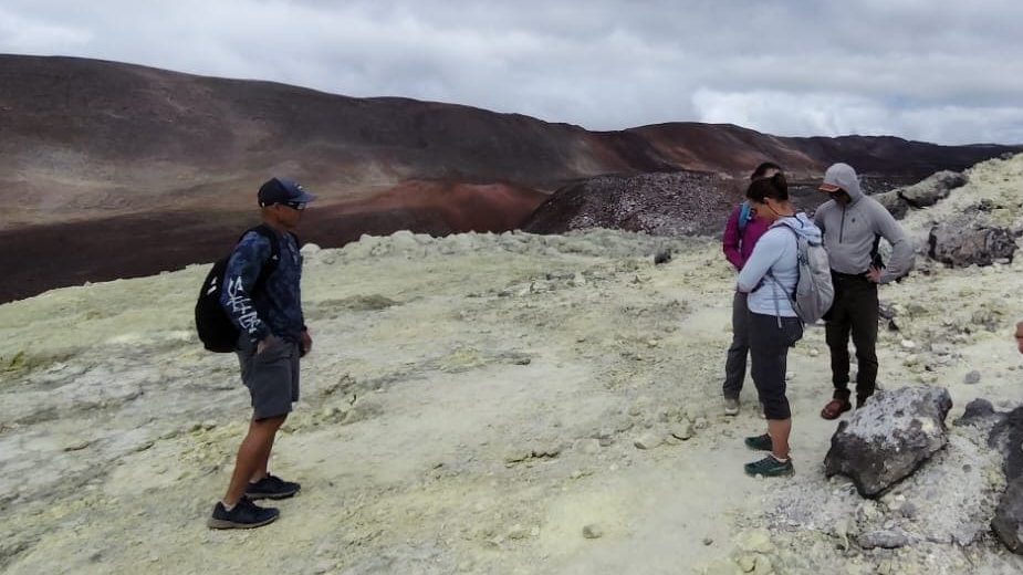 Isabela Island Sulfur Mines Hike _ Land-Based Galapagos Sustainable Tour