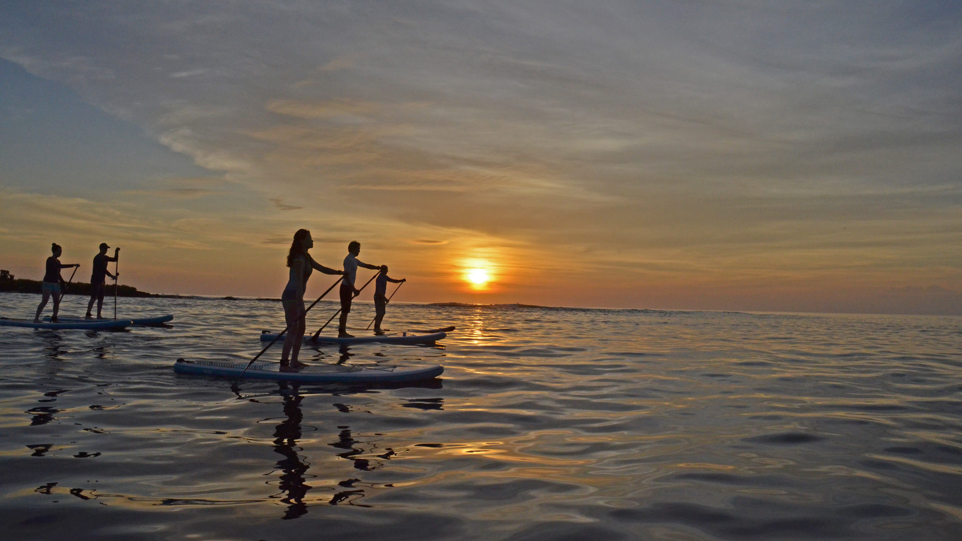Sunset capture on Floreana Island