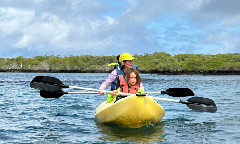 Galapagos Family Land Based Tour _ Sustainable Land Based Experience _ Isabela Island Kayak