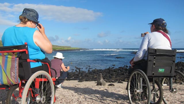 Wheelchair-accessible Galápagos tour with sustainable, land-based travel experiences
