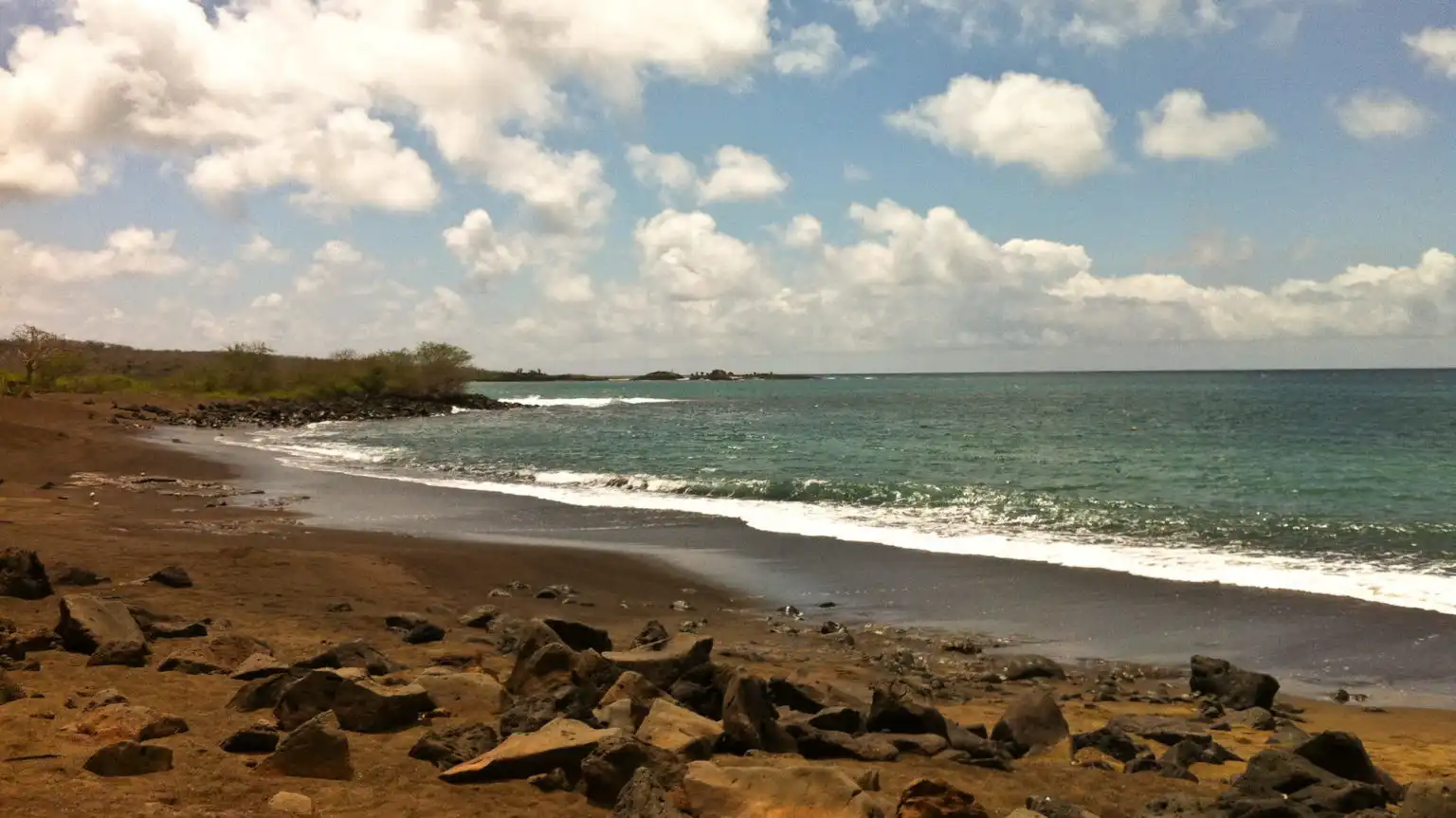 Galapagos land-based trip, Floreana Island, Floreana Black beach, Puerto Velasco Ibarra