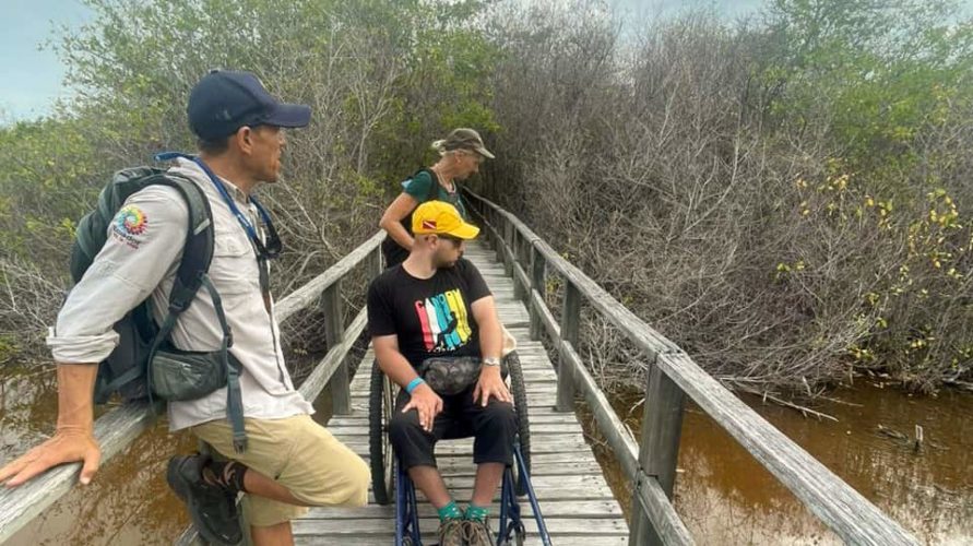 Wheelchair-accessible Galápagos tour with sustainable, land-based travel experiences