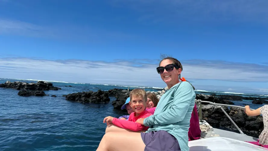 Family Travel in the Galapagos - Galapagos land tour - visit to los tuneles, isabela island