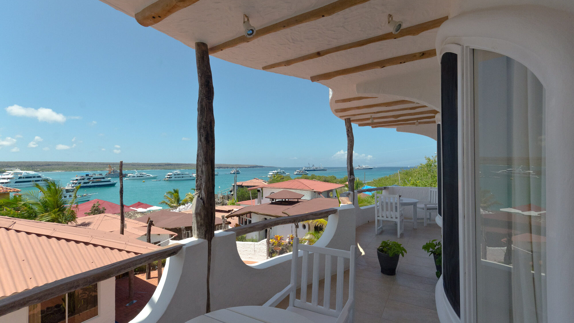 Balcony View at Angermeyer Waterfront Inn