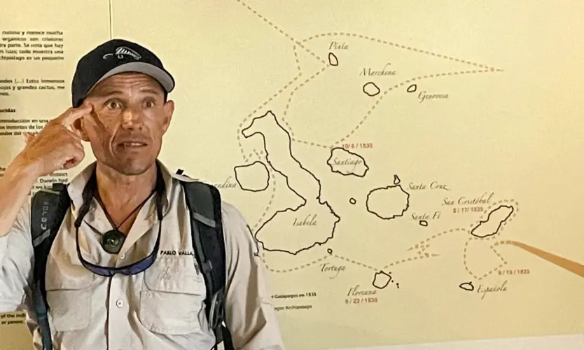 Galapagos naturalist guide from Isabela Island
