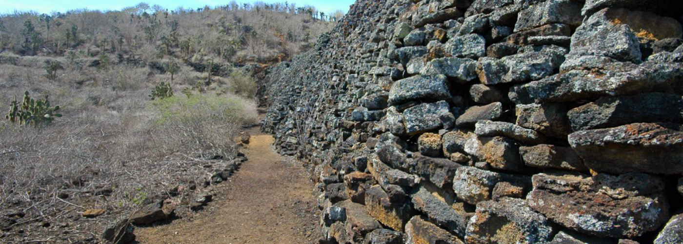 Wall of Tears in Galapagos	