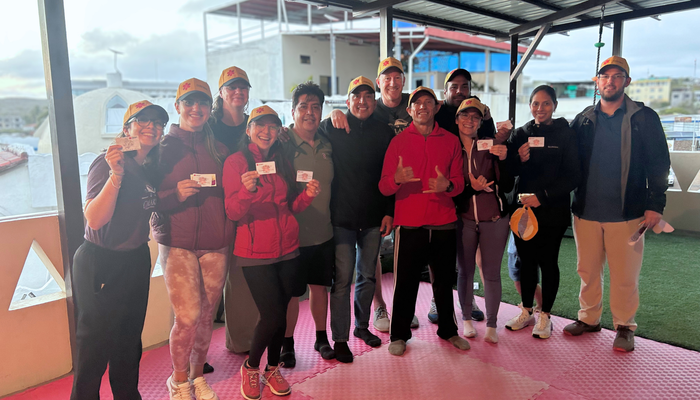 Galapagos Tour operator safety certified